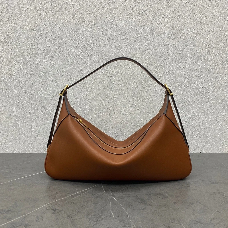 

New underarm soft cowhide handbag fashion ladies shoulder bag handbag