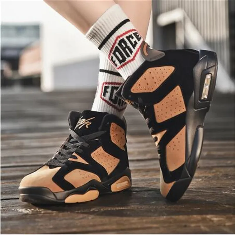 

Fashion Basketball Shoes Men Air Cushion Training Zapatillas De Baloncesto Breathable Outdoor Men Sneakers Chaussures De Basket