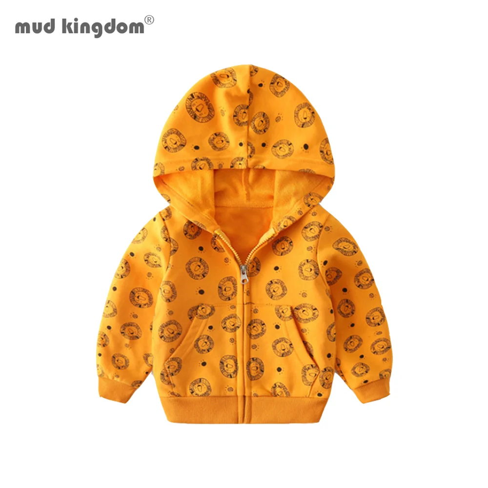 

Mudkingdom Boys Hoodies Fashion Long Sleeve Cartoon Car Dinosaur Printing Boys Sweatshirts Zip Up for Kids Clothes Spring Autumn