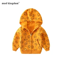 mudkingdom boys hoodies fashion long sleeve cartoon car dinosaur printing boys sweatshirts zip up for kids clothes spring autumn