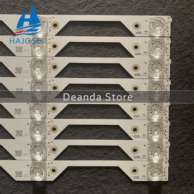 8 Uds 4 светодиодный s для TCL L48P1S CF B48A858U tira de led освещения trasera 4C LB4804 ZM1 ZM01J L48P1