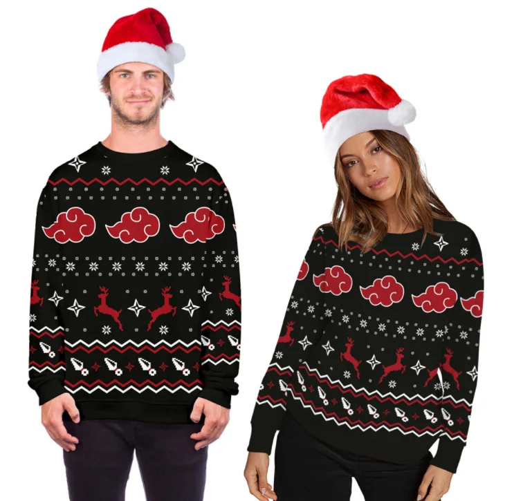 Рождественский пуловер с принтом из фильма вор новинка зеленый меховой монстр