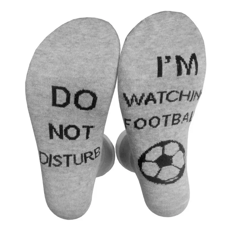 Забавные носки унисекс не беспокоить я смотрю чулочно носочные изделия для регби