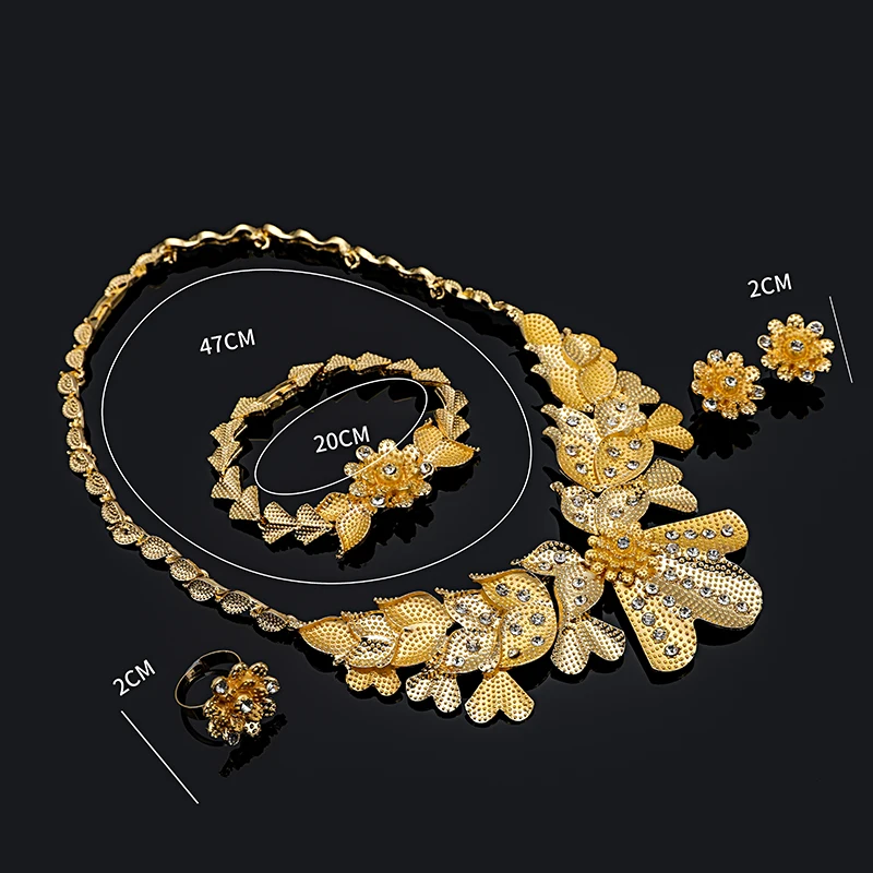 

Fani Nigerian woman accessories jewelry set Wholesale Fashion African Beads Bridal Jewelry Set Dubai Gold Bridal Jewelry Set