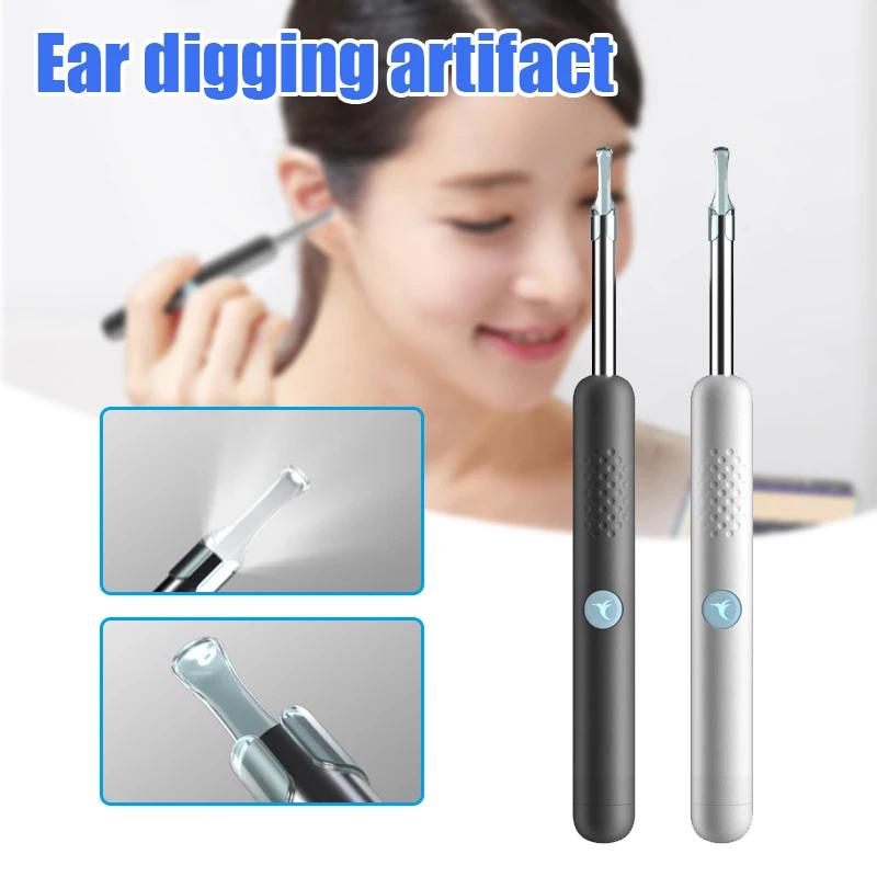 

Ear Wax Removal Endoscope Ear Cleaning Camera with 6 Adjustable LED Lights Compatible with IOS & Android L9