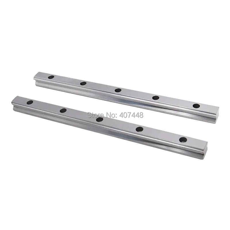 

2pc 100 -1150mm HGR15 HGR20 HGR25 HGR30 Square Linear Guide Rail for HIWIN Slide Block Carriages HGH20CA CNC Router Engraving