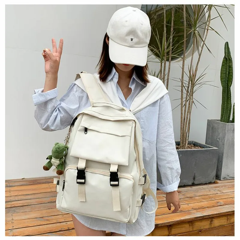 

New School Backpack 2022 Fashion Lover Shoulder Bag Women's backpack Schoolbag College Lady Shopper bag Travel tote Book Bags