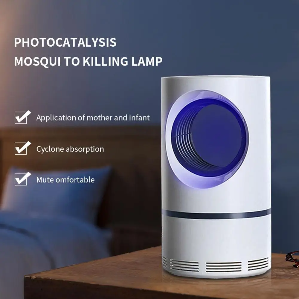 Низковольтный ультрафиолетовый светильник USB лампа убийца комаров бытовой