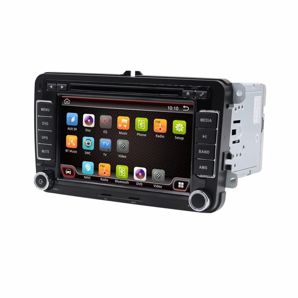 2 Din 7&quot Android 10.0 Car Multimedia Player For VW SAGITAR JATTA PASSAT CC TSI Radio 4 core 2+32GB Audio Stereo | Автомобили и
