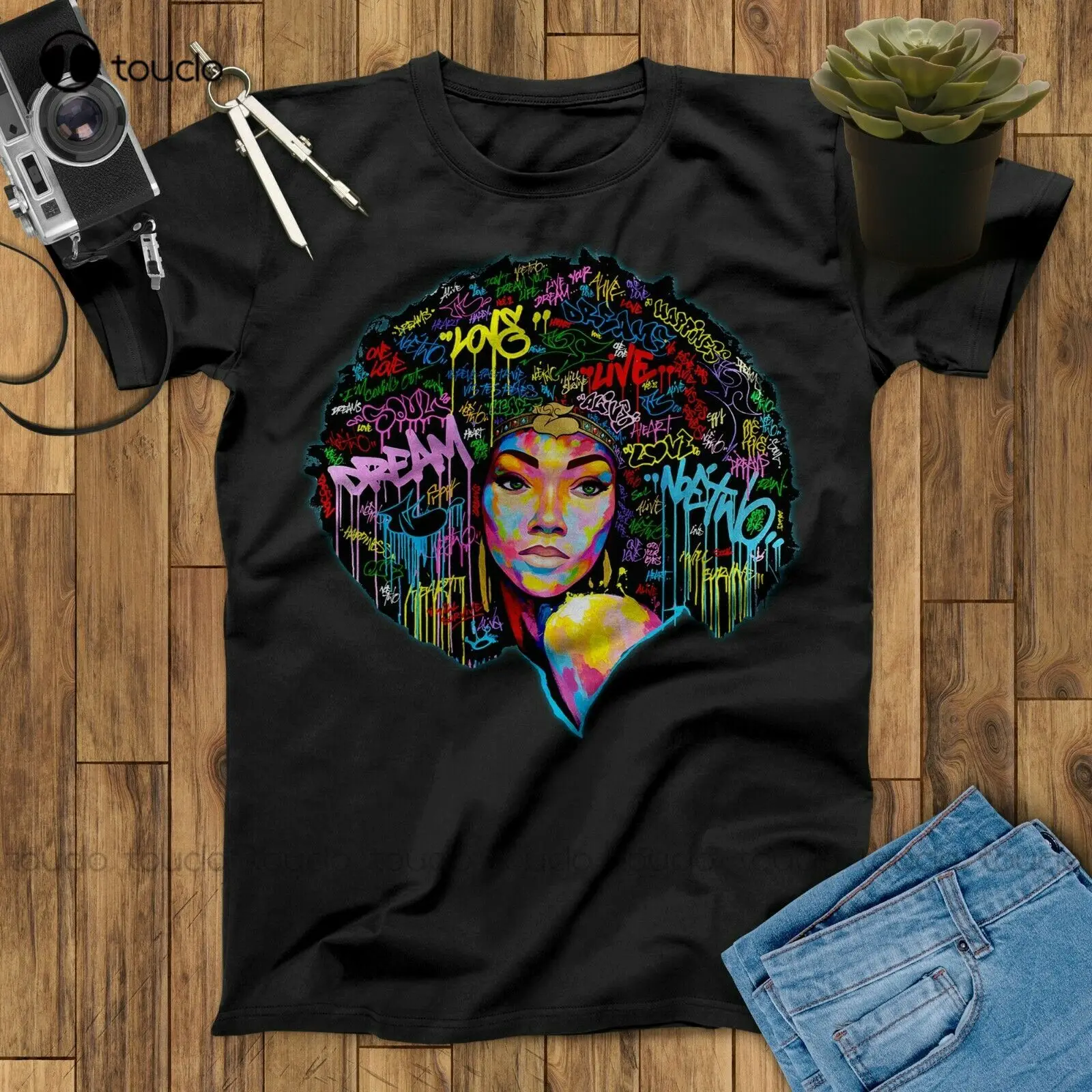 

Новые художественные черные женские футболки, черная футболка с надписью «Историю месяца» для женщин, Справочная модель футболки