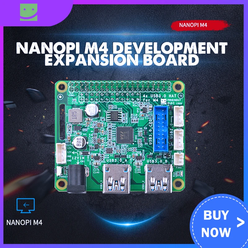 NanoPi M4 выделенная Плата расширения разработки PCIe к USB 3 0 высокоскоростная передача