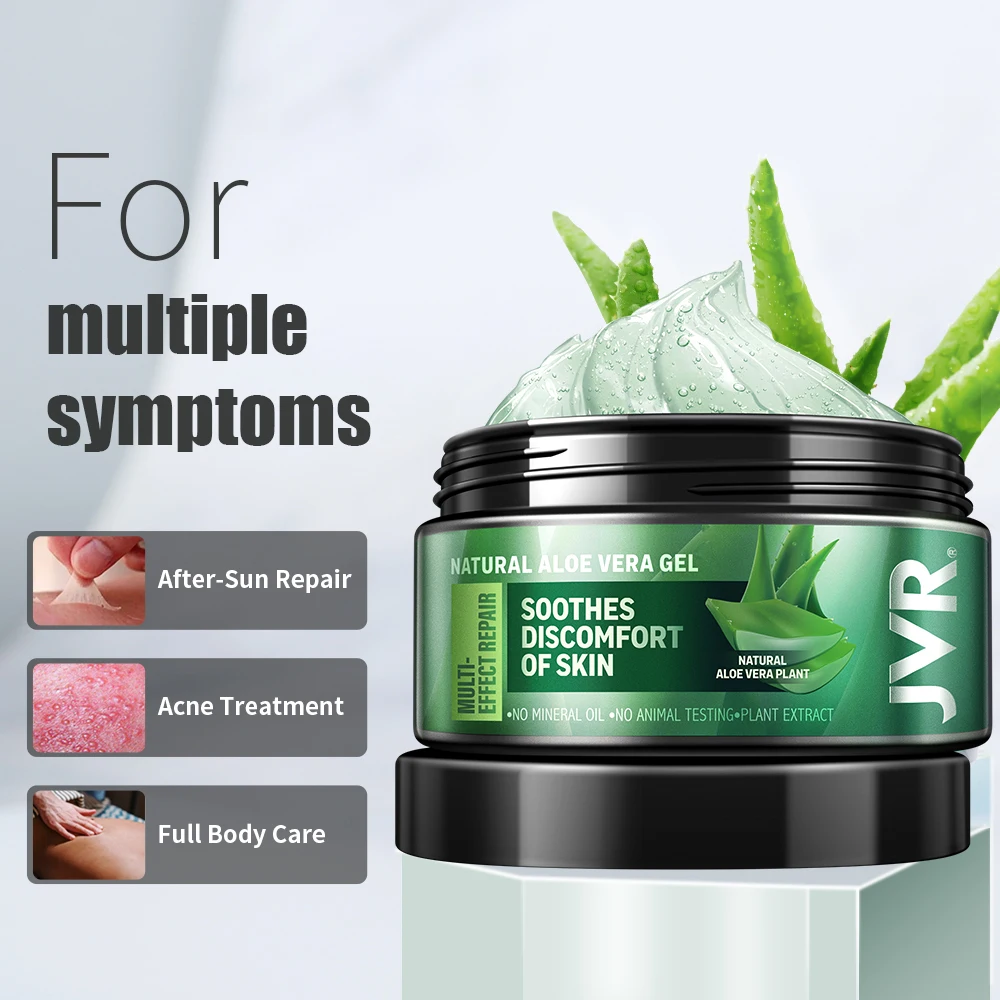 Натуральный успокаивающий гель с алоэ вера для ухода за кожей удаления акне