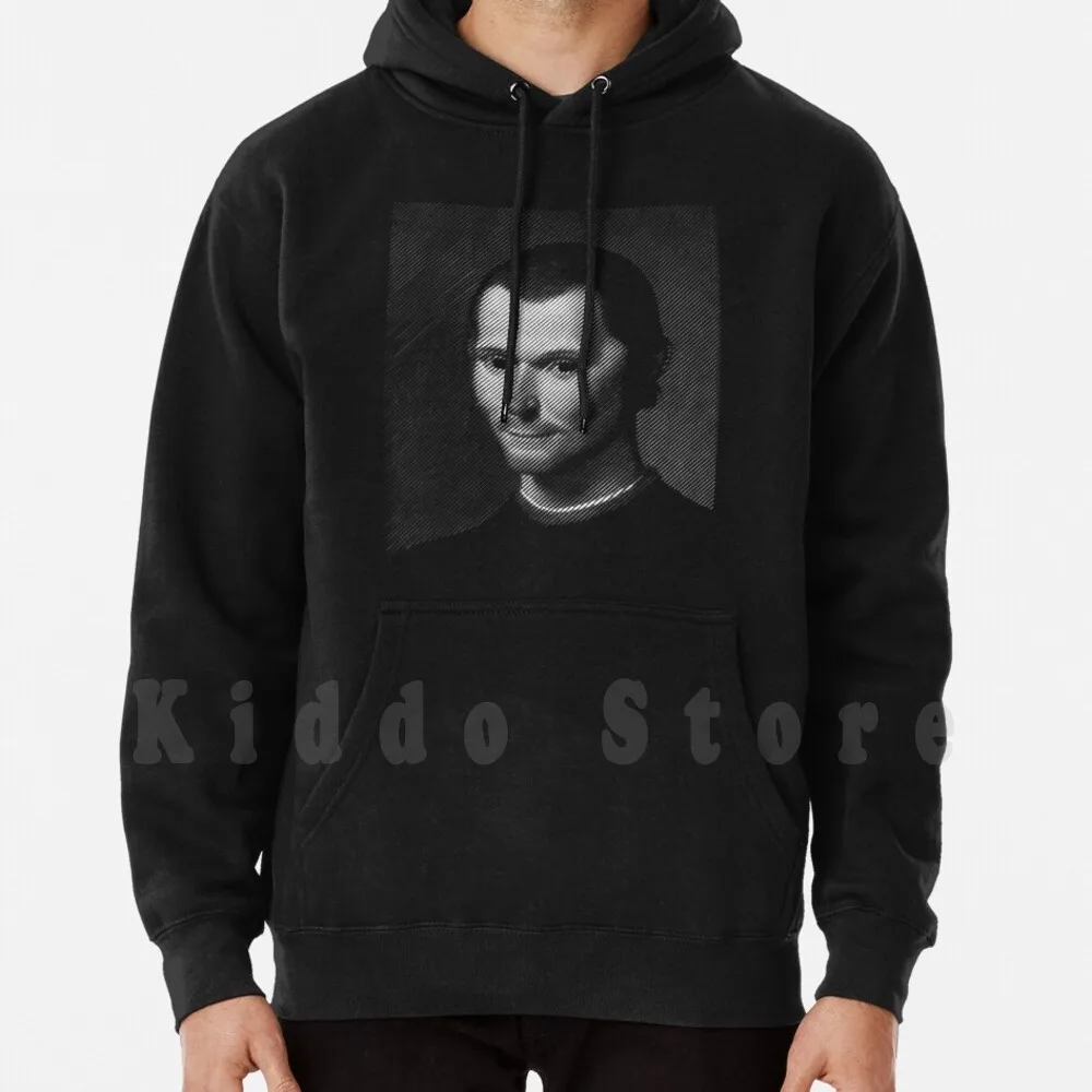 Толстовки Niccolo Machiavelli с длинным рукавом Италия Знаменитый итальянский диск