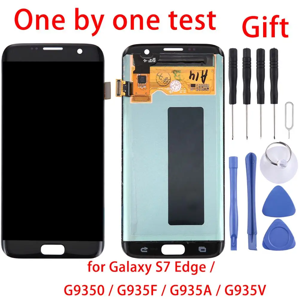 ЖК-дисплей и сенсорная панель для Samsung Galaxy S7 Edge/G9350/G935F/G935A/G935V 5 дюйма | Мобильные