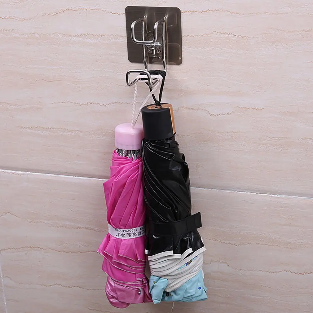 Крюк для умывальника Балкон Ванная комната Нержавеющая сталь не перфорированный