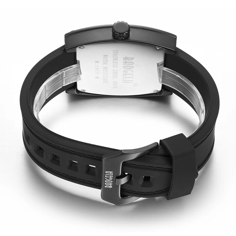 BAOGELA nouveau Спорт кварцевые squelette montres bande de Silicone грудь для люминисцентных crâne montre-браслет homme Relogios Mascu