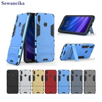 phone case for huawei y9 20196 5 armor hybrid pc tpu 2in1 sport case for huawei y5 y6 y9 2018 with kickstand cover