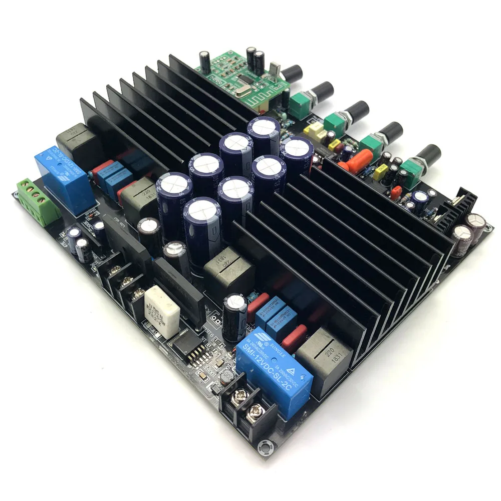 TDA8954TH 2 1 Bluetooth Hi Fi плата цифрового усилителя класса D 210 Вт + сборный предусилитель