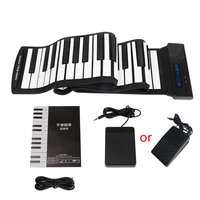 flexible 88 keys usb flexible roll up roll up electronic piano keyboard professional with battery