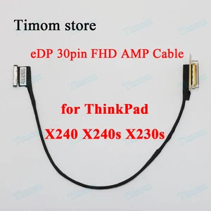 for thinkpad x240 20al 20am x250 20cl 20cm lenovo x240s x230s edp 30pin fhd amp cable pn 00hm134 04x0877 04x0878 00hm135 00ht093 free global shipping