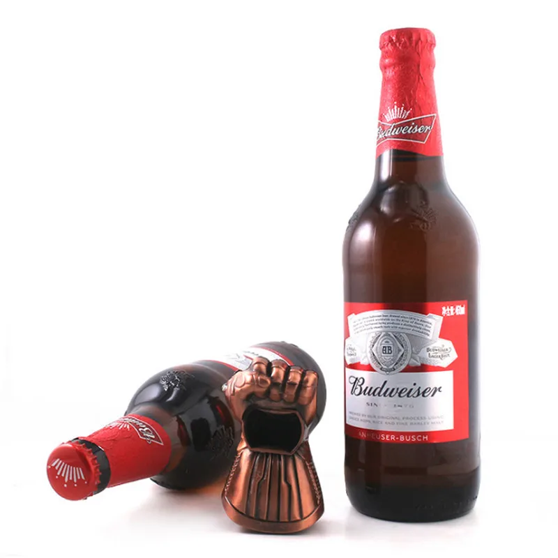 Американских супер героев оружие перчатку кулак открывашка в виде металлическая