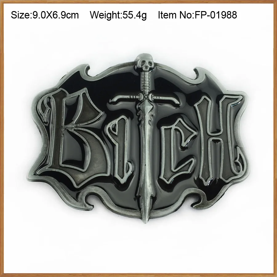 BuckleClub Ретро стиль цинковый сплав крест Череп джинсы подарок ковбойский ремень