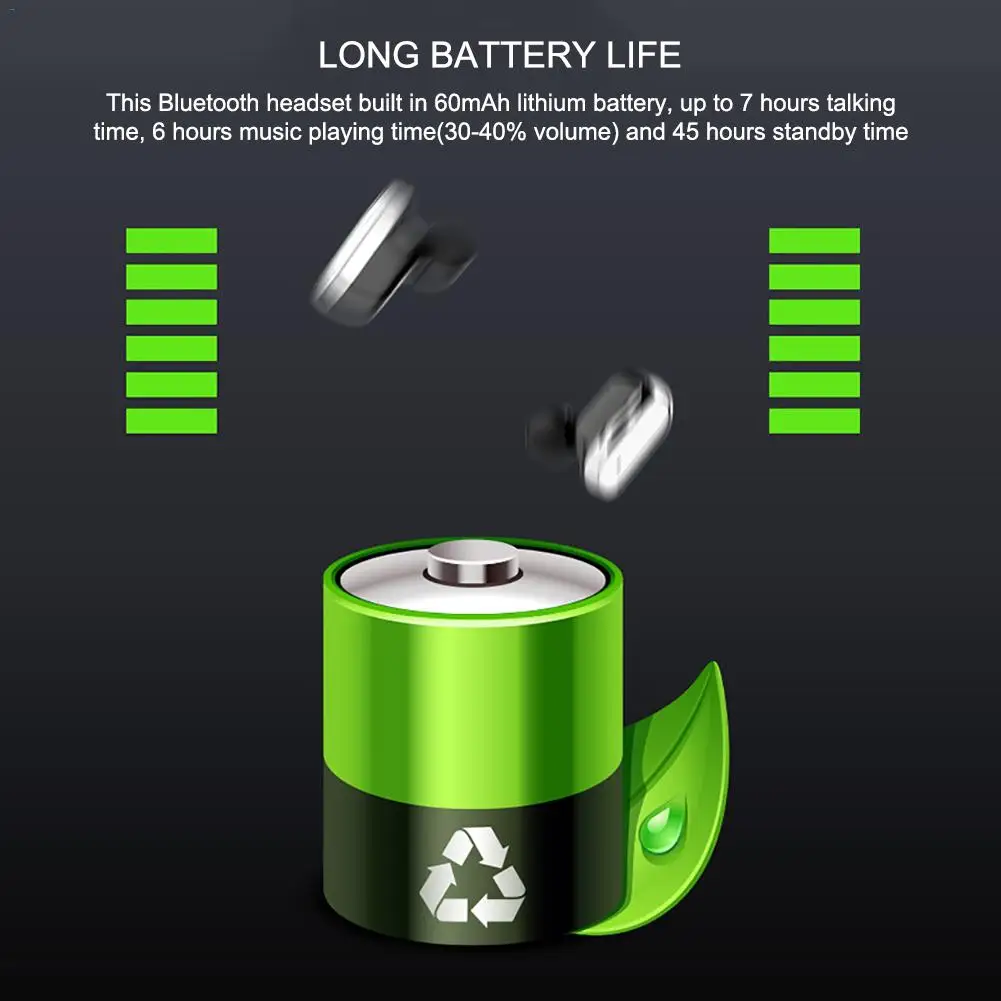 WO2 TWS Bluetooth 5.0 Earbud Wireless Headphone Sport Business Earphone With Mic For Smartphone | Электроника