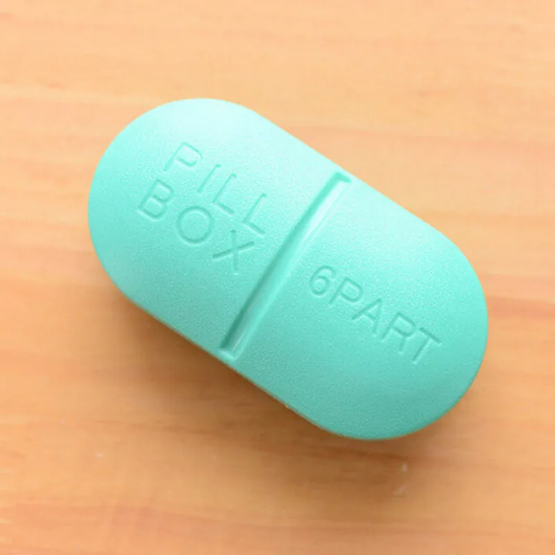 

Mini Pill Box Foldable Container Drug Tablet Storage Travel Case Holder Mini Cute Plastic Pill Box Medicine Case