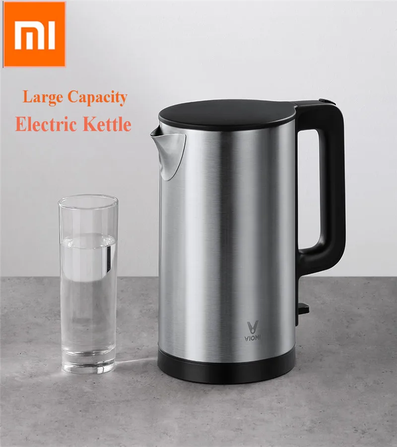 01 VIOMI Pro Home 1.5L большой емкости термостат быстрого нагрева индикатор подсказка Электрический чайник из нержавеющей стали 1800 Вт