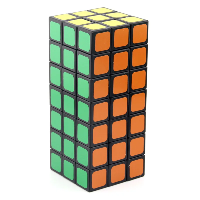 WitEden 1C337 неравный 3x3x7 Кубик Рубика для профессионалов головоломка на скорость 337 куб обучающий игрушки для детей cubo magico