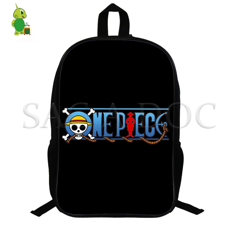 Аниме one piece D. luffy рюкзак для мальчиков и девочек Mochila школьные сумки для подростков 14,5 дюймов Рюкзак на заказ дорожные сумки - Цвет: 20