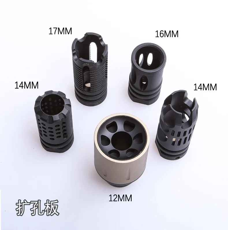 14mm Hole Decorative Cap for JM 9 Reverse Thread Barrel JM9/ JINMING GEN.9 Water Gel Blaster- Black | Игрушки и хобби