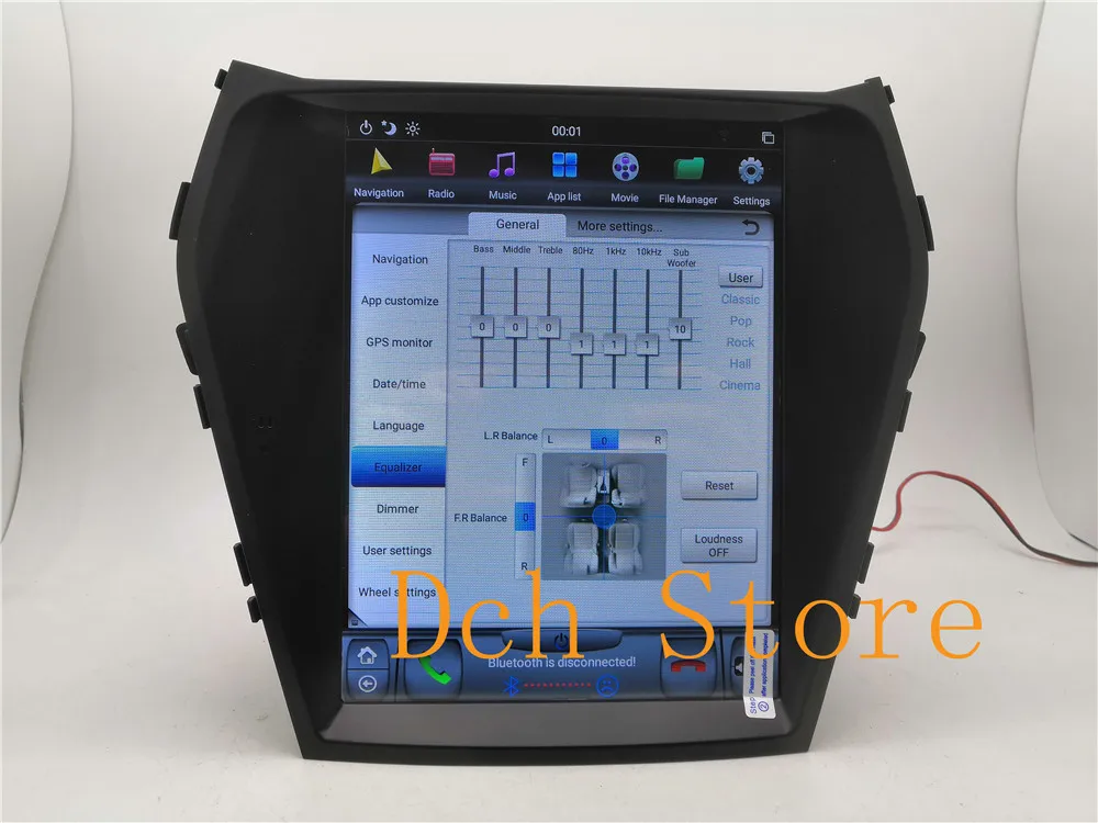 10 4 дюймовый вертикальный экран Tesla стиль Android 8 1 автомобильный DVD GPS плеер для Hyundai