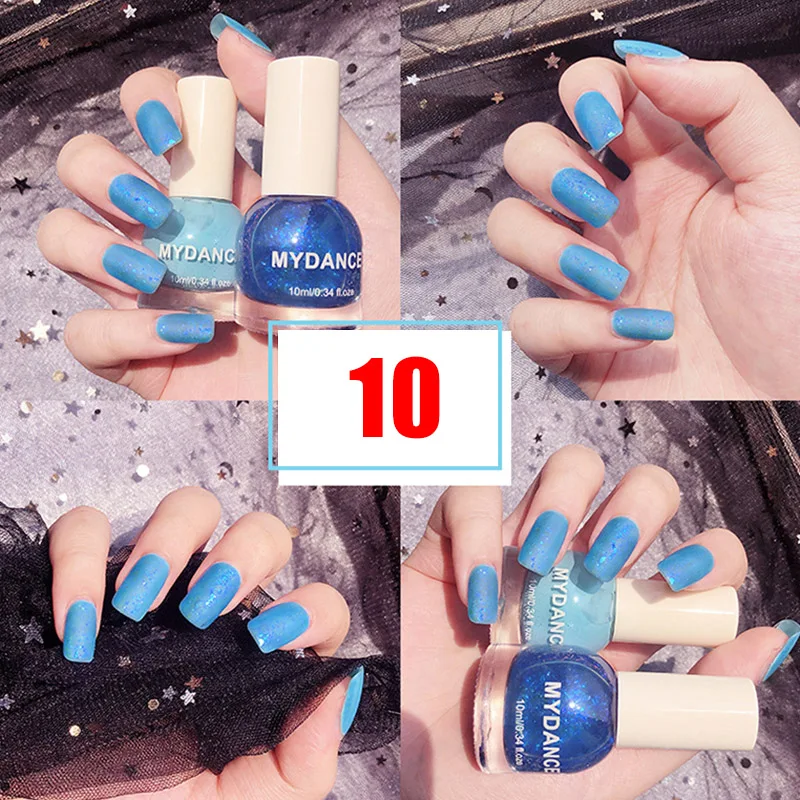 Набор лаков для ногтей DIY Art Длительное быстрое высыхание матовый Маникюр женщин