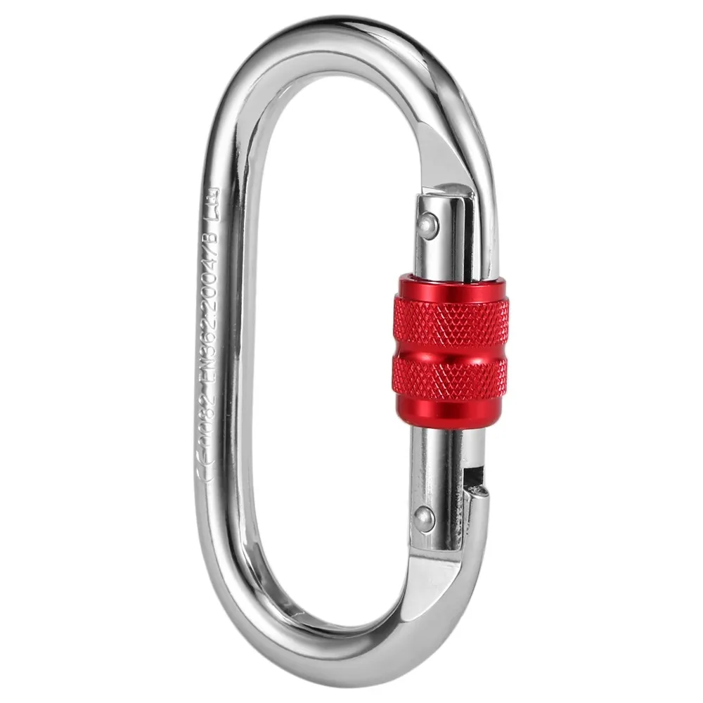 

25KN Screw Locking Gate Carabiner