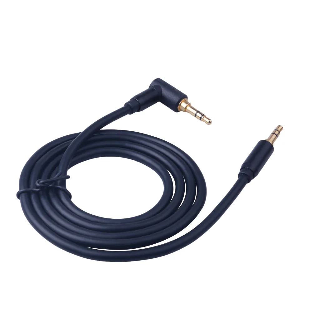 Аудиоразъем 3 5 мм кабель Aux штекер ультратонкий 90 градусов прямоугольный для