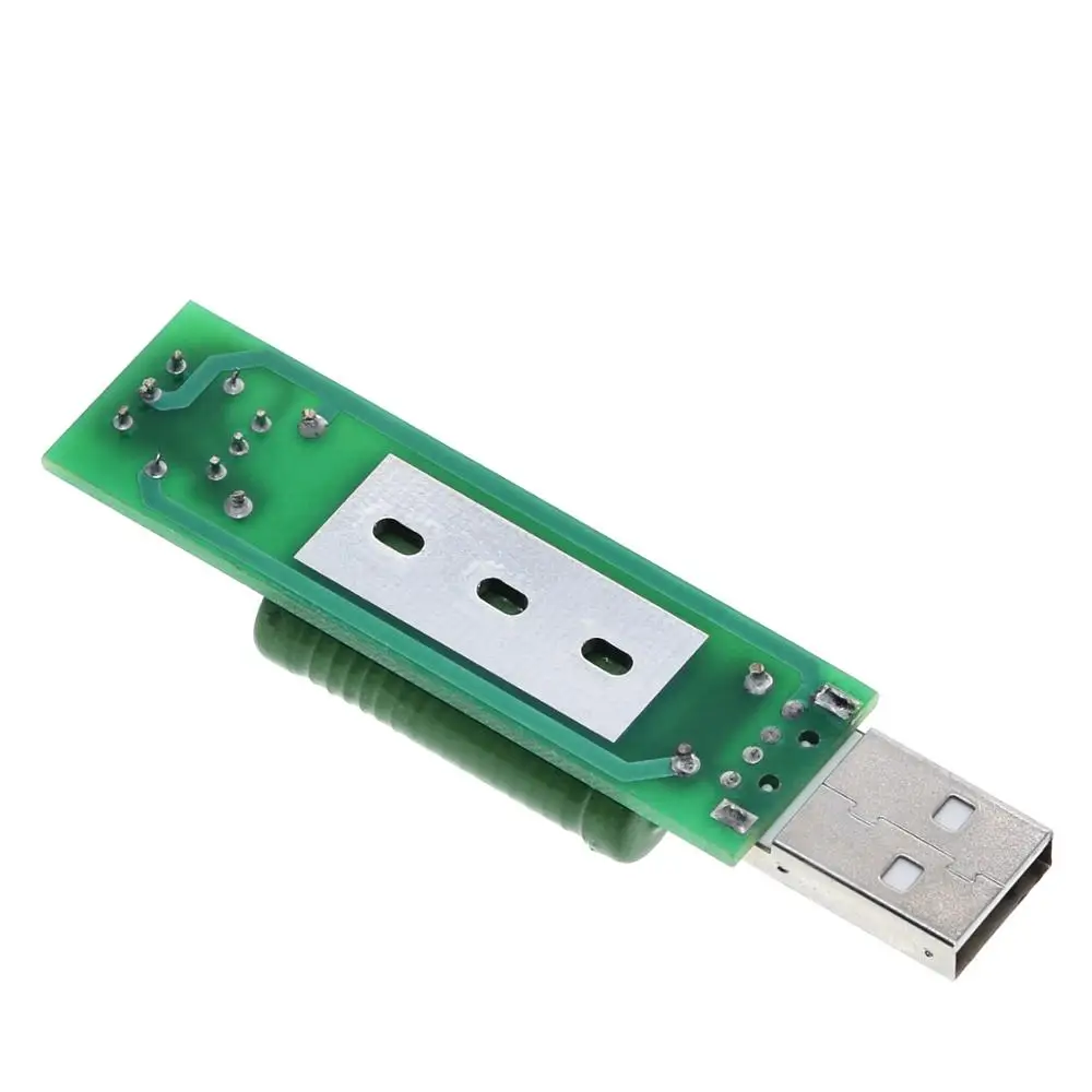 1 шт./лот USB порт мини разряд нагрузочный резистор цифровой измеритель напряжения тока тестер 2A/1A с переключателем 1A зеленый светодиод/2A красный светодиод
