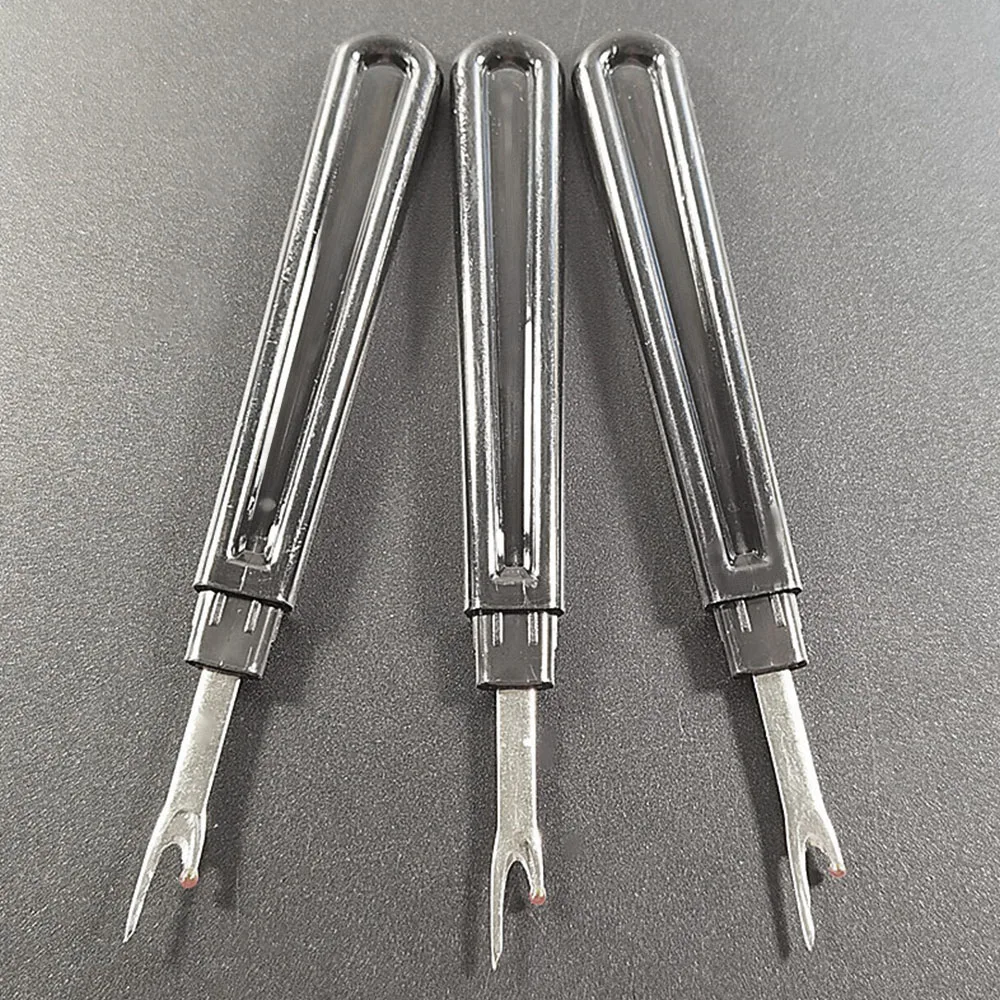

4 Pcs Sewing Kit Metal Plastic Handle Craft Thread Cutter Seam Ripper Stitch Needle Arts DIY Sewing Tools With Sewing Ruler