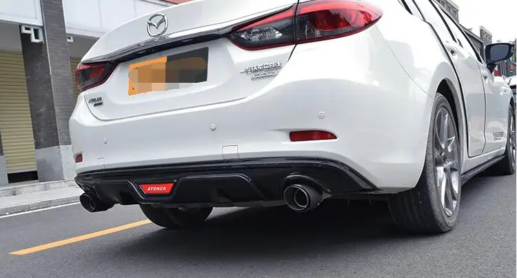 Задний спойлер для Mazda 6 Atenza задний 2015 2018 бампер из АБС пластика диффузор