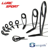 seaguide 9pcs spinning guide set ls ring stainless steel bxohlsg20 rod building component repair fishing pole diy accessory