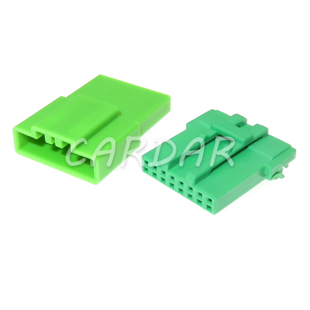 

1 компл., 8 контактов, серия 1,2, Зеленый автомобильный электрический кабель, разъем для модификации, аксессуары с клеммой