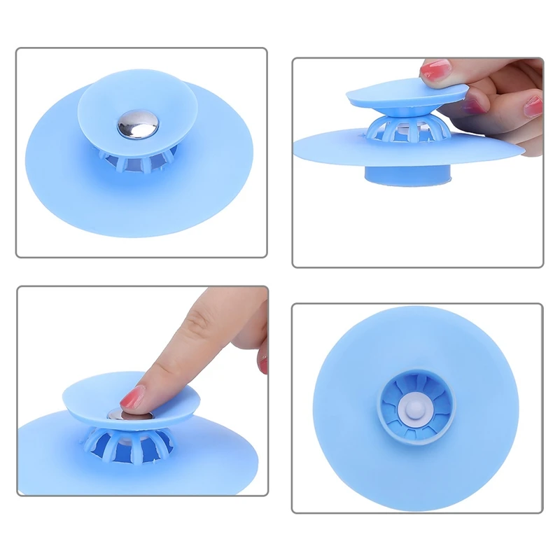 

High Quality Sink Sewer Filter Floor Drain Strainer Water Hair Stopper Bath Catcher Shower Cover Kitchen Bathroom Anti Clogging