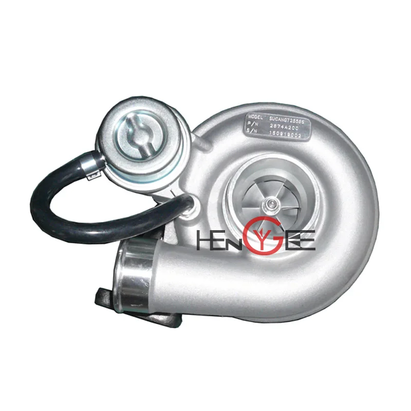 Турбокомпрессор GT2556S для Perkins T4.40 T44 711736 0003 / 2 23 785827 001007 2674A202 2674A200 2674A201