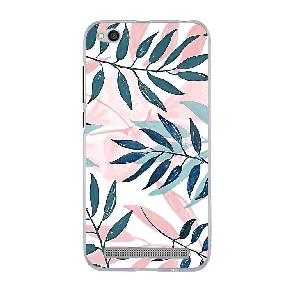 Phone Case For Xiaomi Redmi 5A Cover Silicone Soft TPU Cases Xiomi 5 A Redmi5a Cute Anime Cat Flower Bumper | Мобильные телефоны и