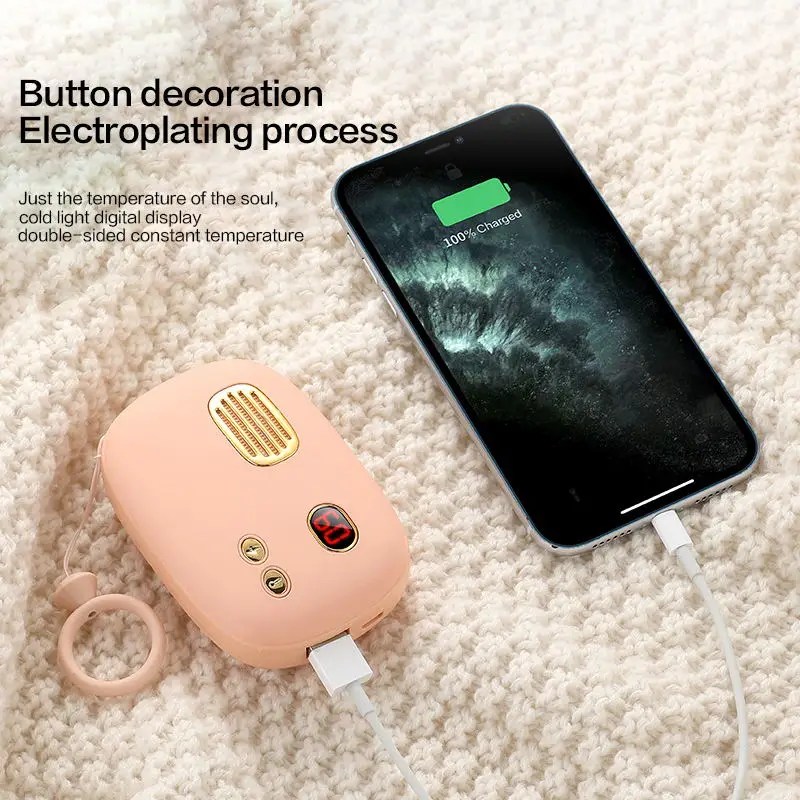 Многоразовый мини-USB-аккумулятор для рук электронный ретро-аккумулятор xiaomi huawe