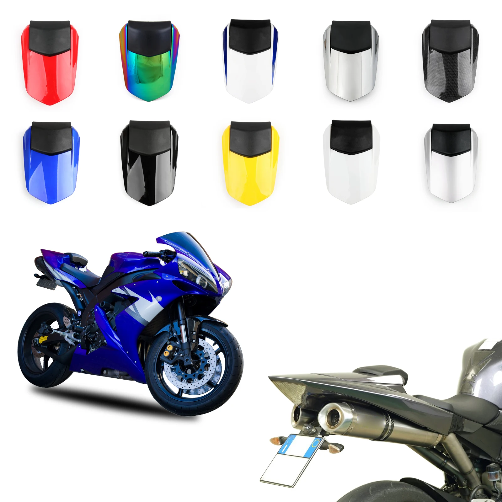 

Artudatech Motorcycle Seat Cowl For Yamaha YZF 2004 2005 2006 R1 Fairing Parts