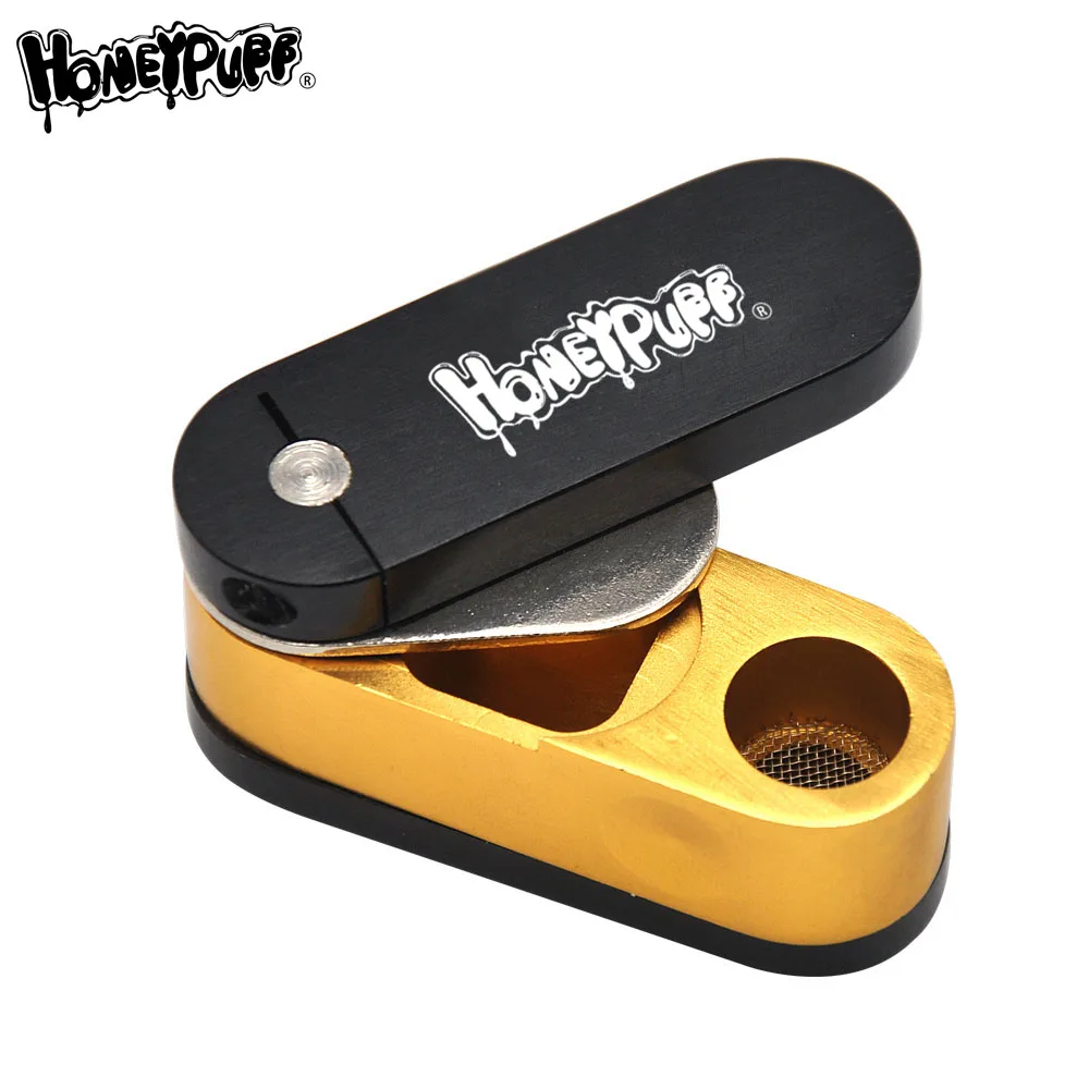 Бренд ''HORNET'' двухслойная металлическая Поворотная курительная