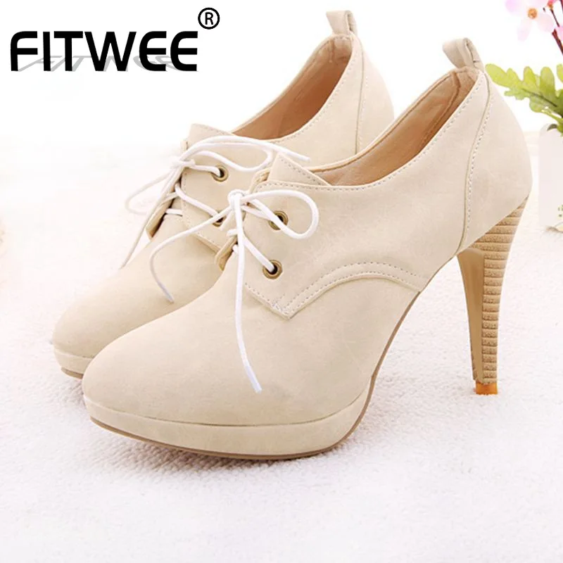 Женские туфли на высоком каблуке с круглым носком размеры 34-43 | Обувь