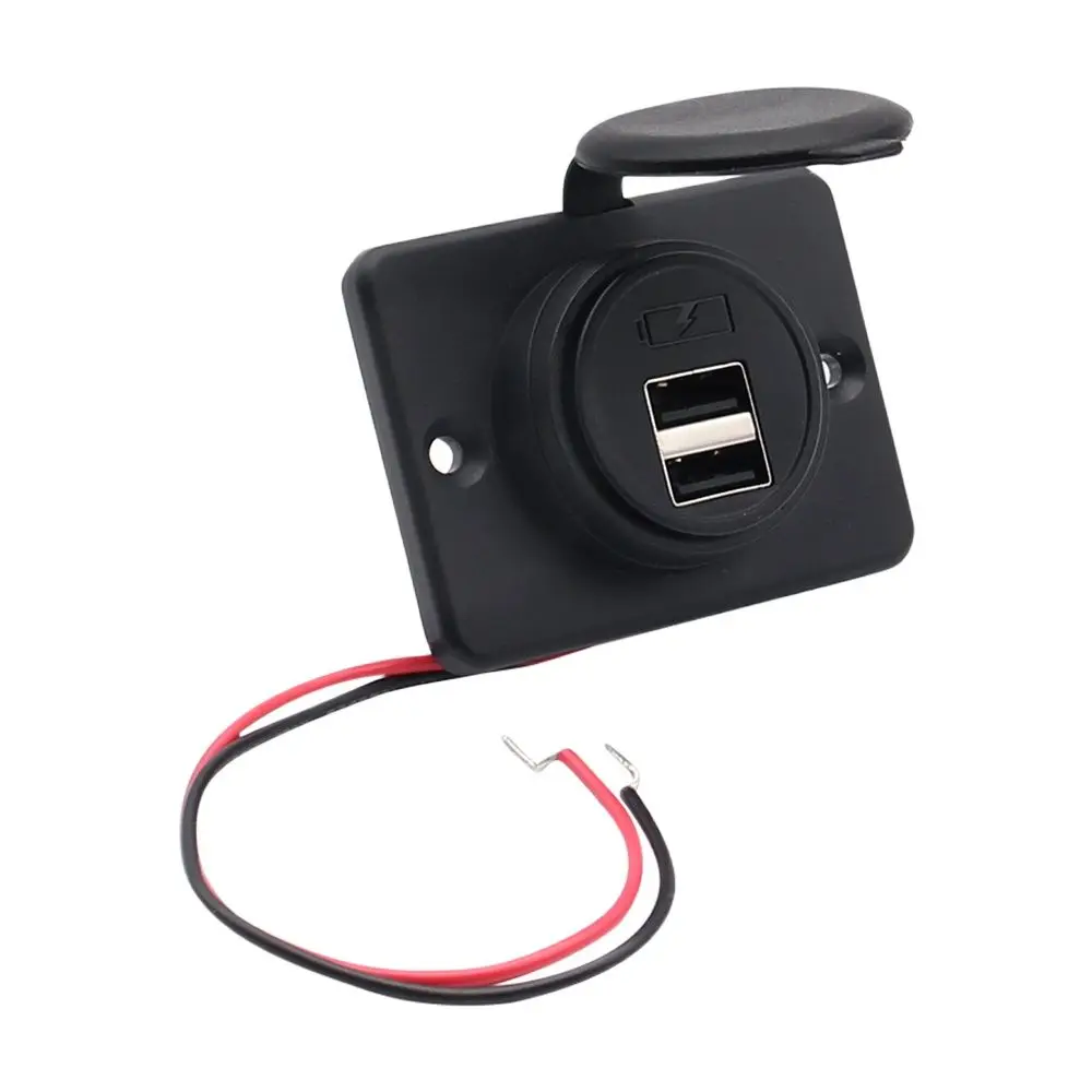 

Зарядное устройство с двумя USB-портами, 12-24 В, а