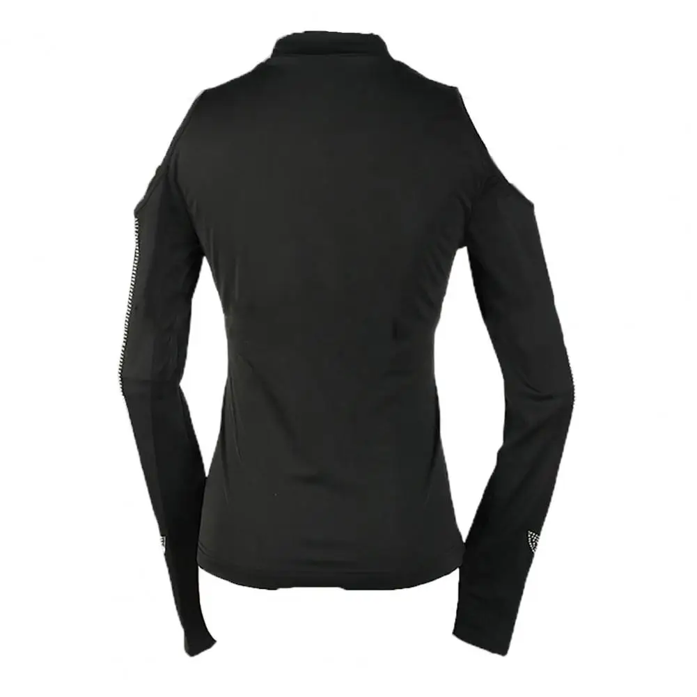 

2021 Spring Women blouse Cold Shoulder Long Sleeve Pullovers Lady Slim Studded Butterfly Tops Vintage Button Office pullover